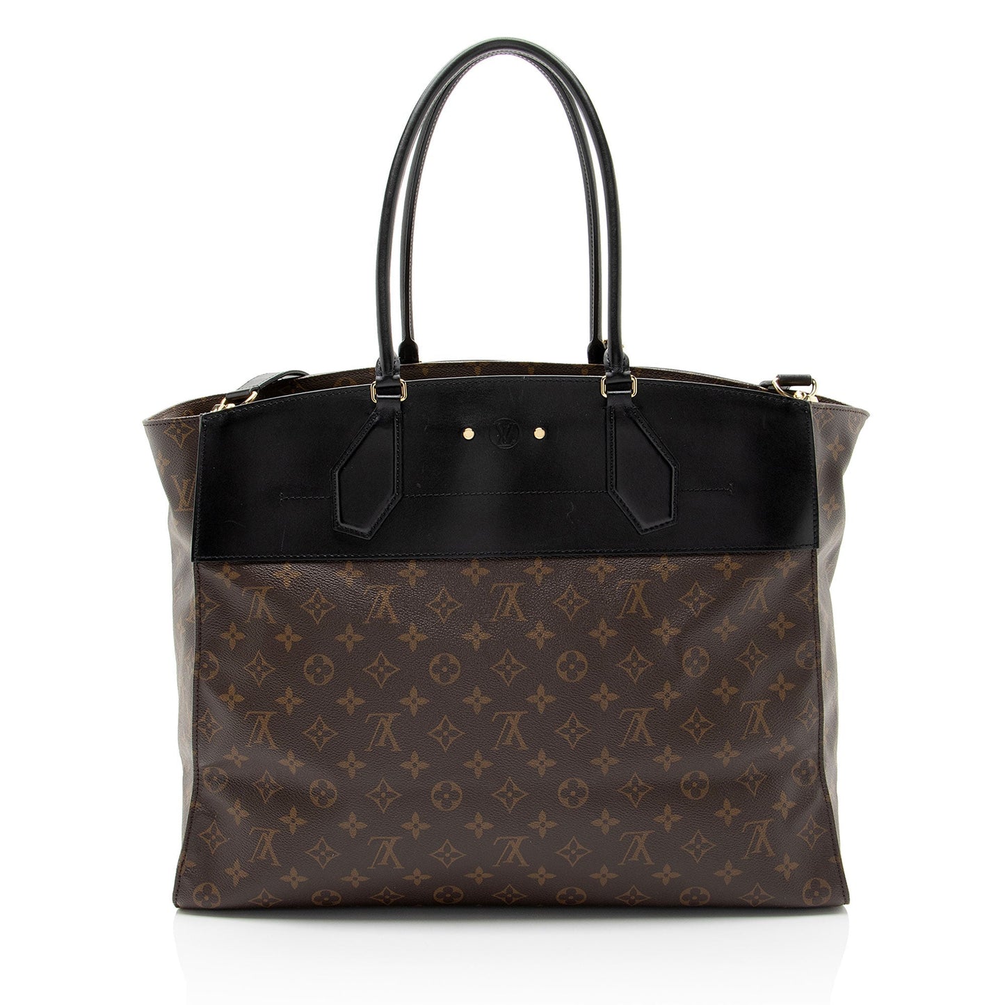 Louis Vuitton Monogram Canvas City Steamer XXL Tote (SHF-17omgZ)