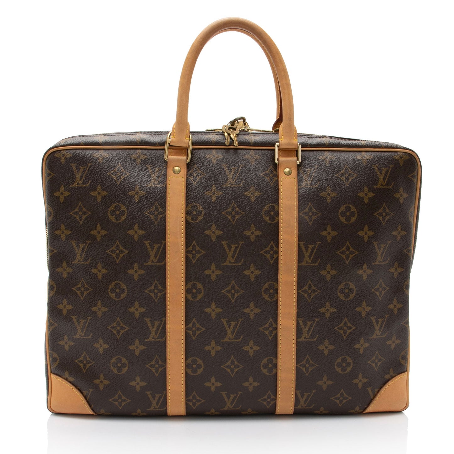 Louis Vuitton Monogram Canvas Porte Documents Voyage Bag (SHF-ajQncv)