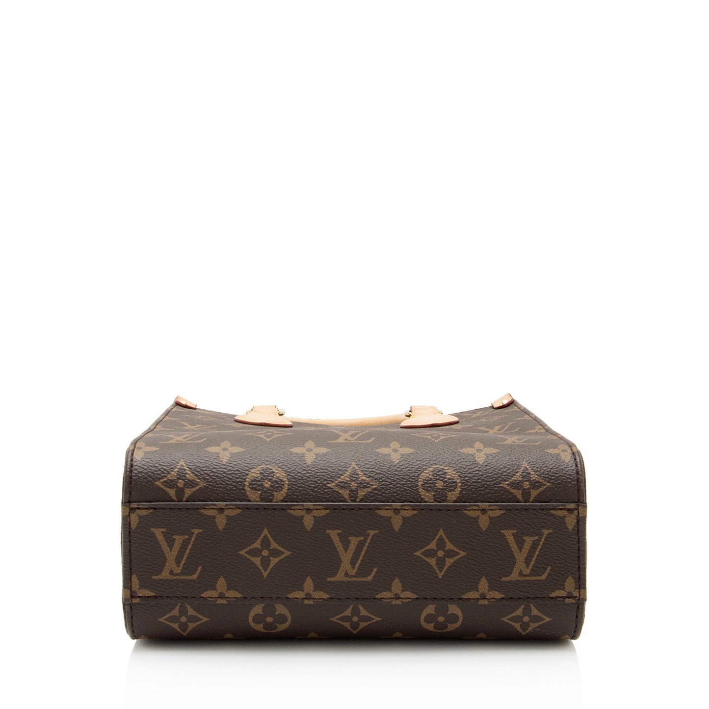 Louis Vuitton Monogram Canvas Sac Plat BB Tote (SHF-YzNIVJ)