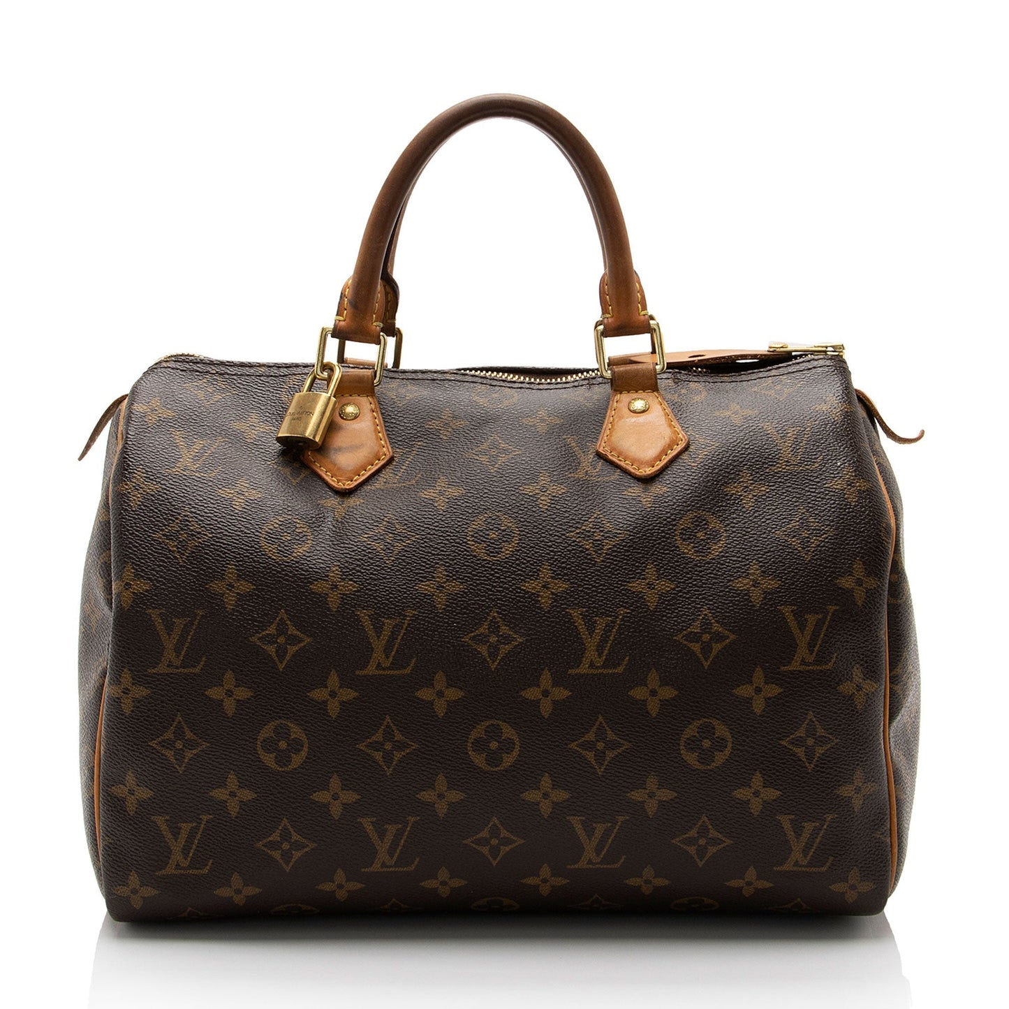 Louis Vuitton Monogram Canvas Speedy 30 Satchel (SHF-usMEGZ)