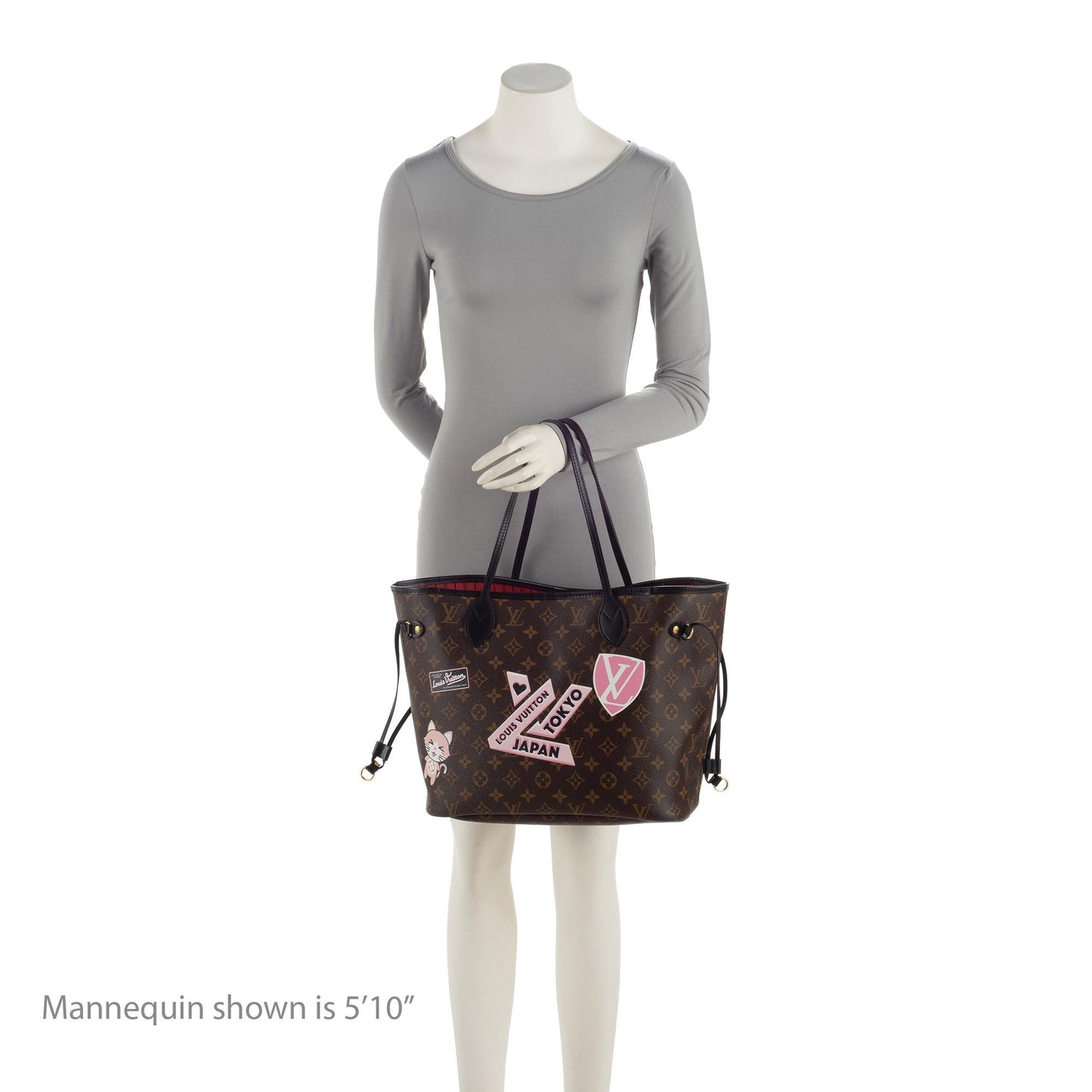 Louis Vuitton Monogram Canvas World Tour Neverfull MM Tote (SHF-wZoBzc)