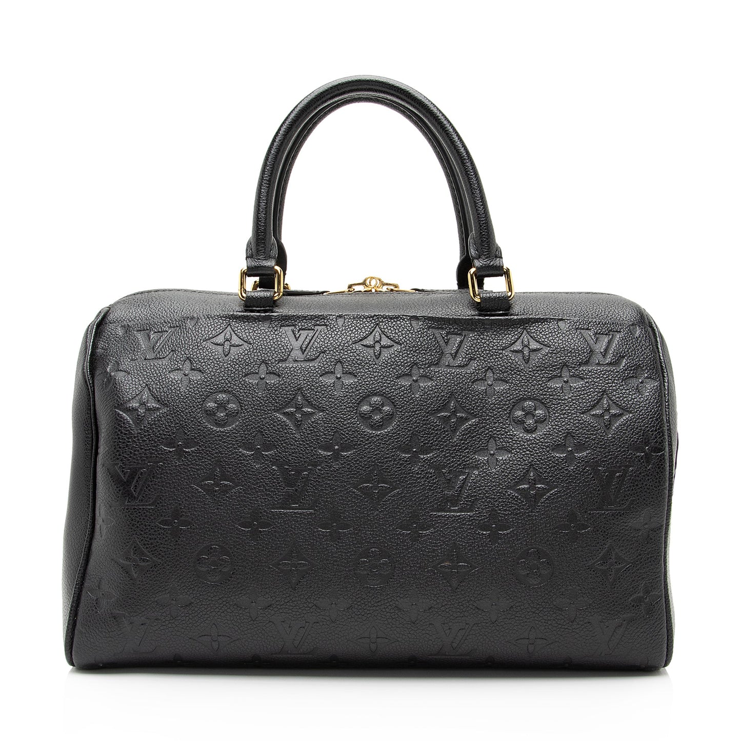 Louis Vuitton Monogram Empreinte Speedy Bandouliere 30 NM Satchel (SHF-UzN7iO)