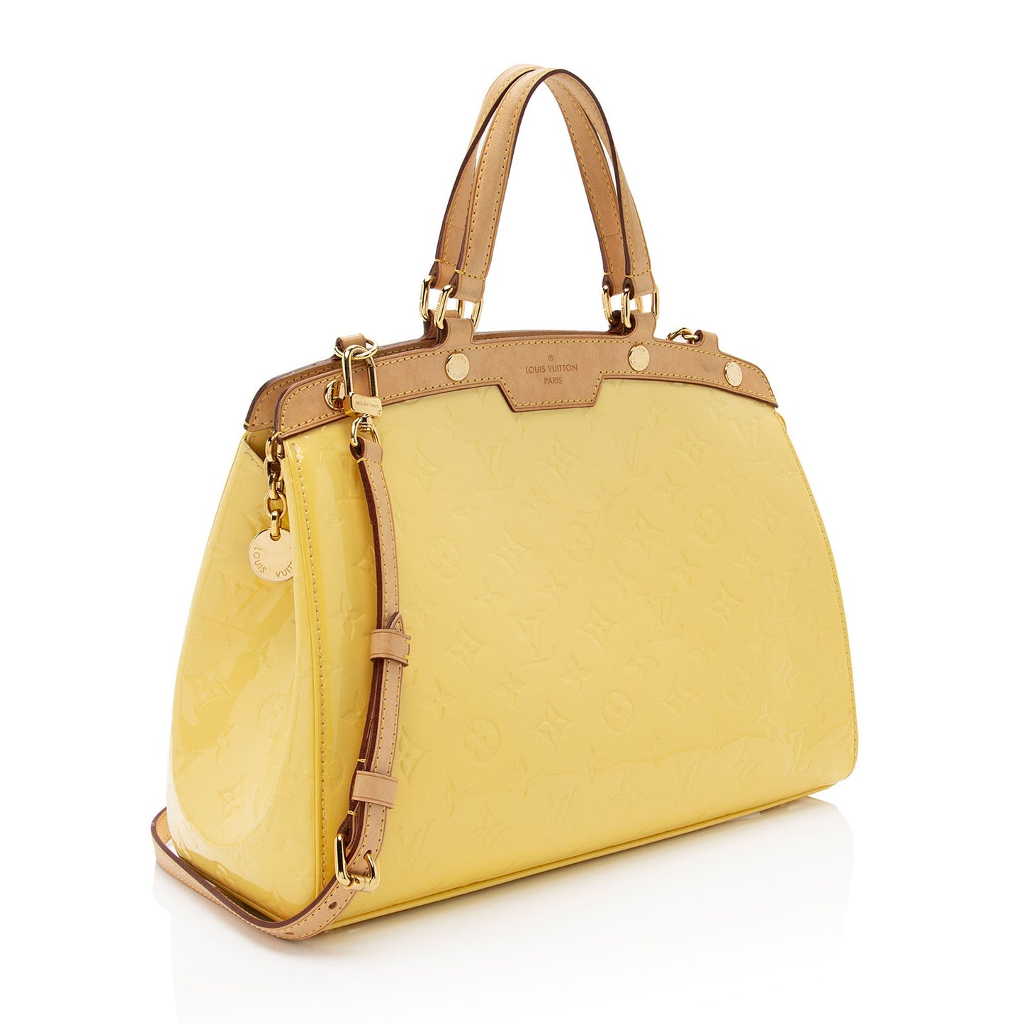 Louis Vuitton Monogram Vernis Brea MM Satchel (SHF-sj1CmG)