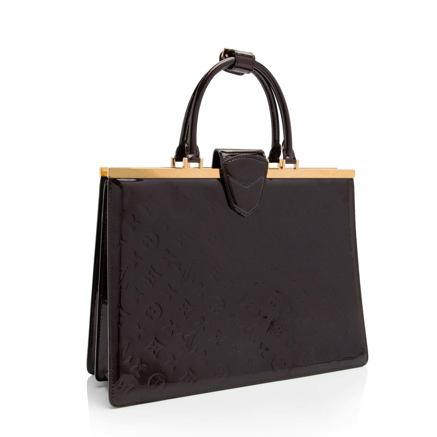 Louis Vuitton Monogram Vernis Deesse GM Satchel (SHF-3rLqRq)