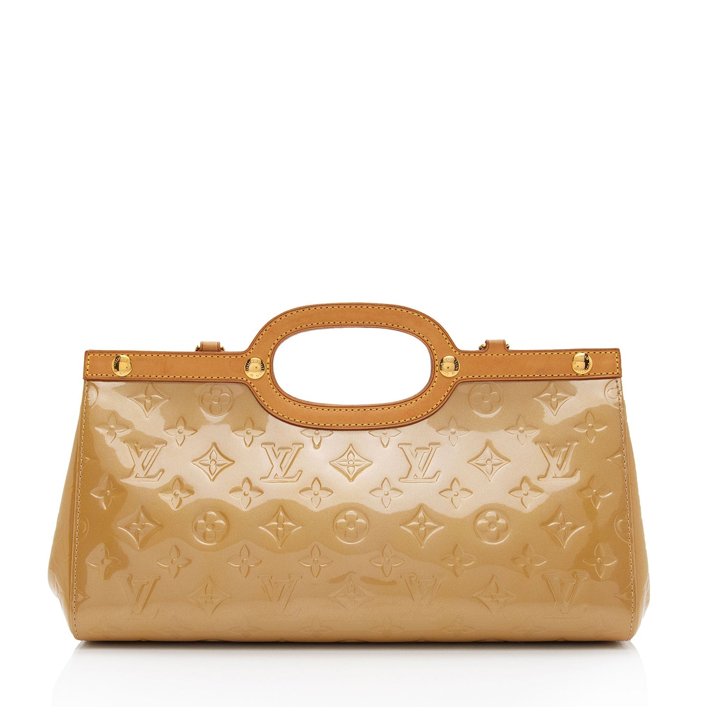Louis Vuitton Monogram Vernis Roxbury Drive Clutch (SHF-HjMdyt)