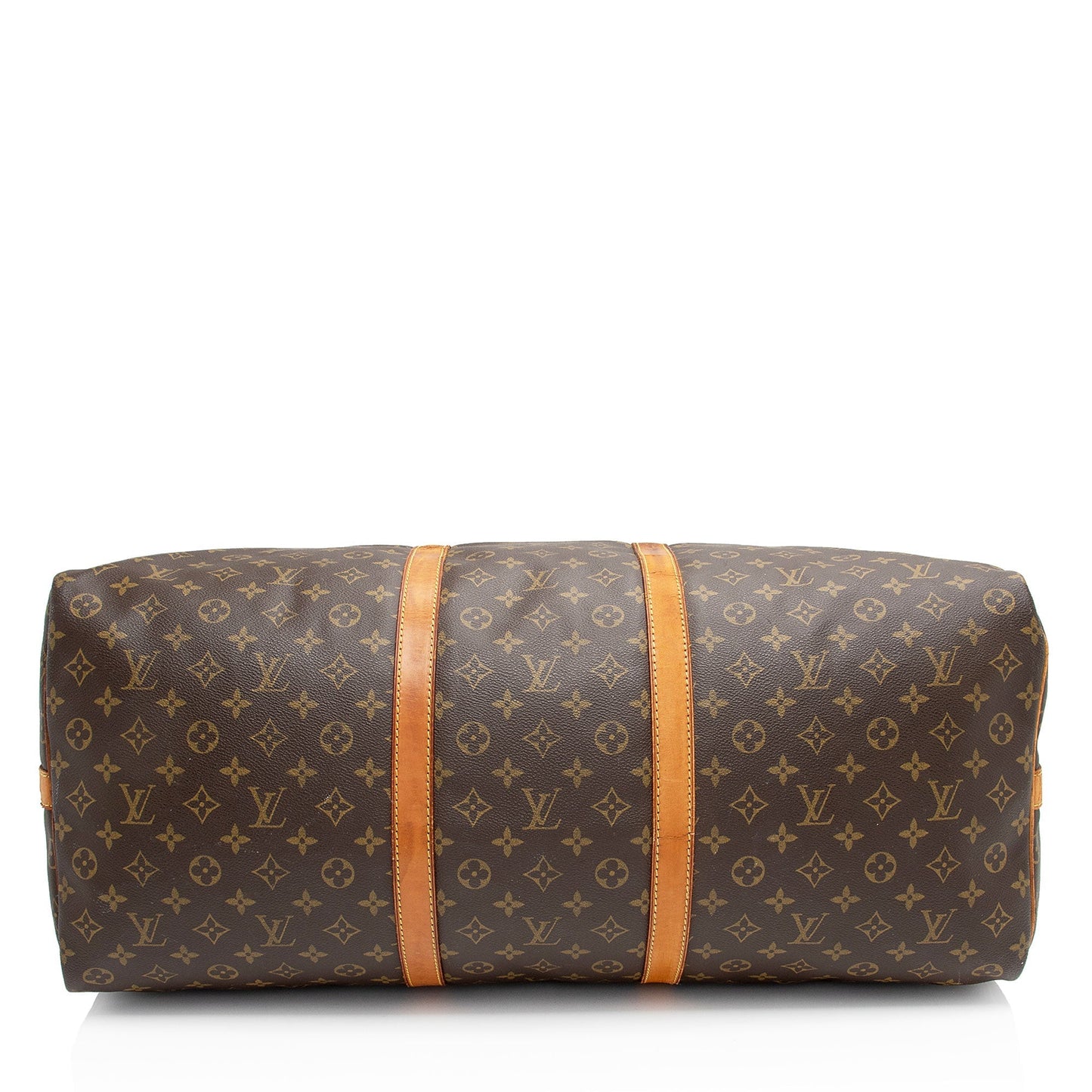 Louis Vuitton Vintage Monogram Canvas Keepall Bandouliere 60 Duffle (SHF-Pcqeua)
