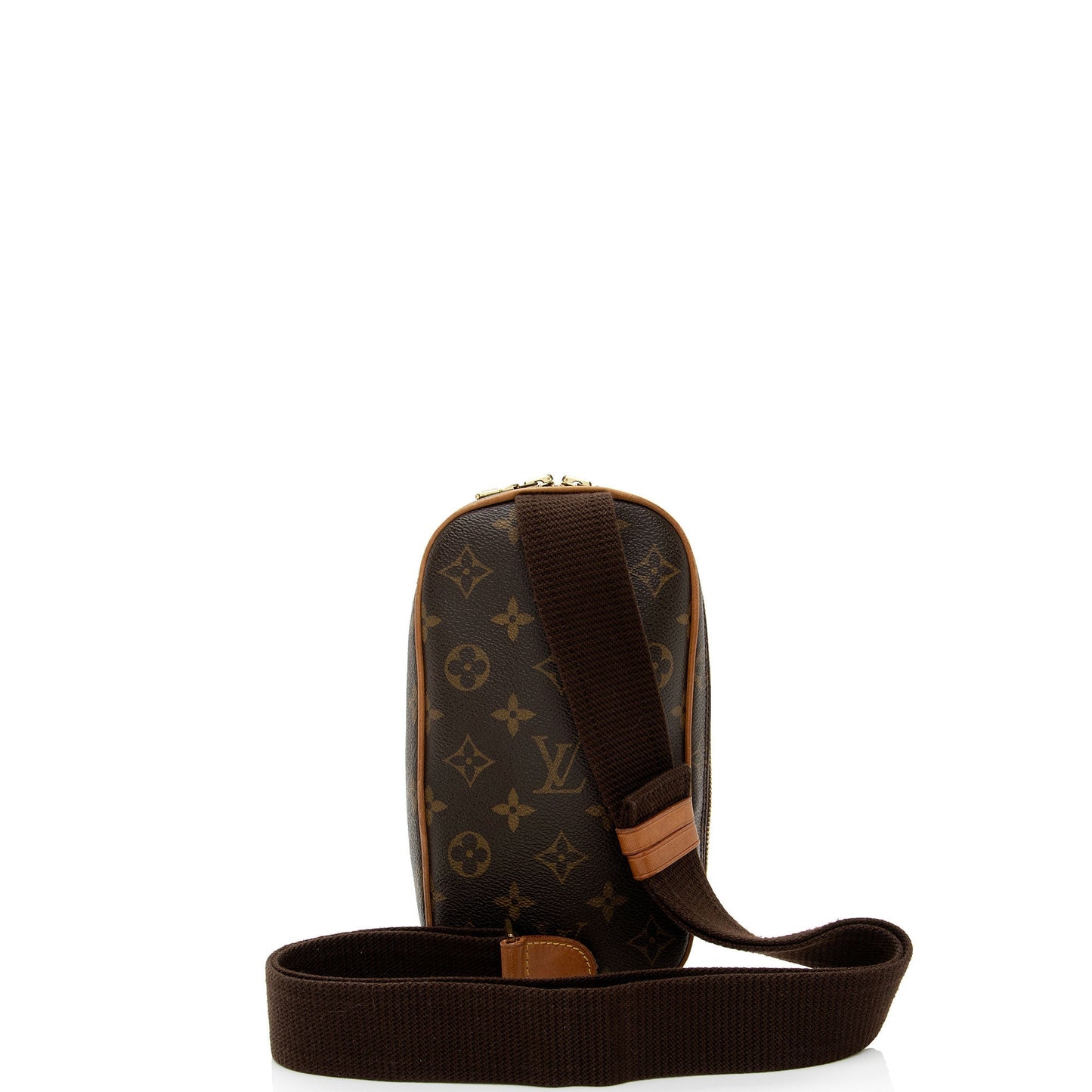 Louis Vuitton Vintage Monogram Canvas Pochette Gange Sling Bag (SHF-BjNVCp)