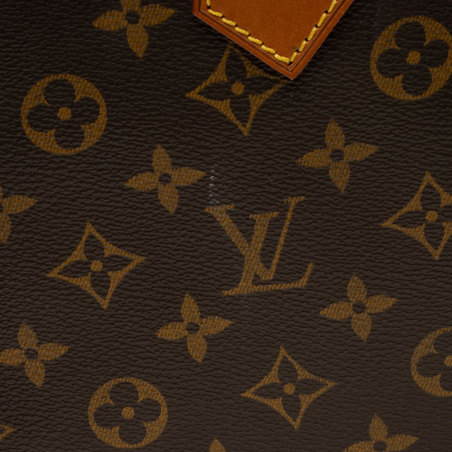 Louis Vuitton Vintage Monogram Canvas Sac Plat Tote (SHF-J82trl)