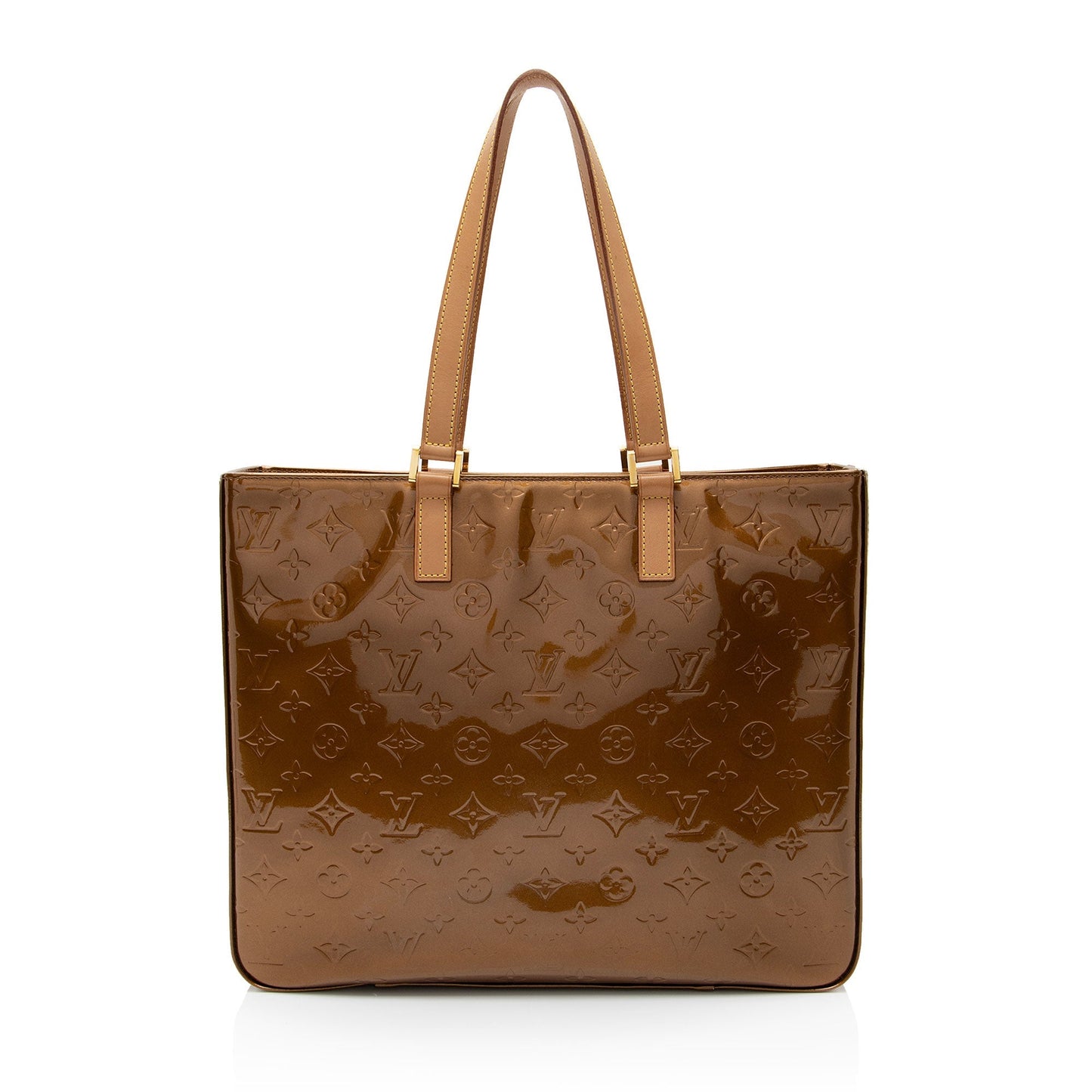 Louis Vuitton Vintage Monogram Vernis Columbus Tote (SHF-unhLsU)