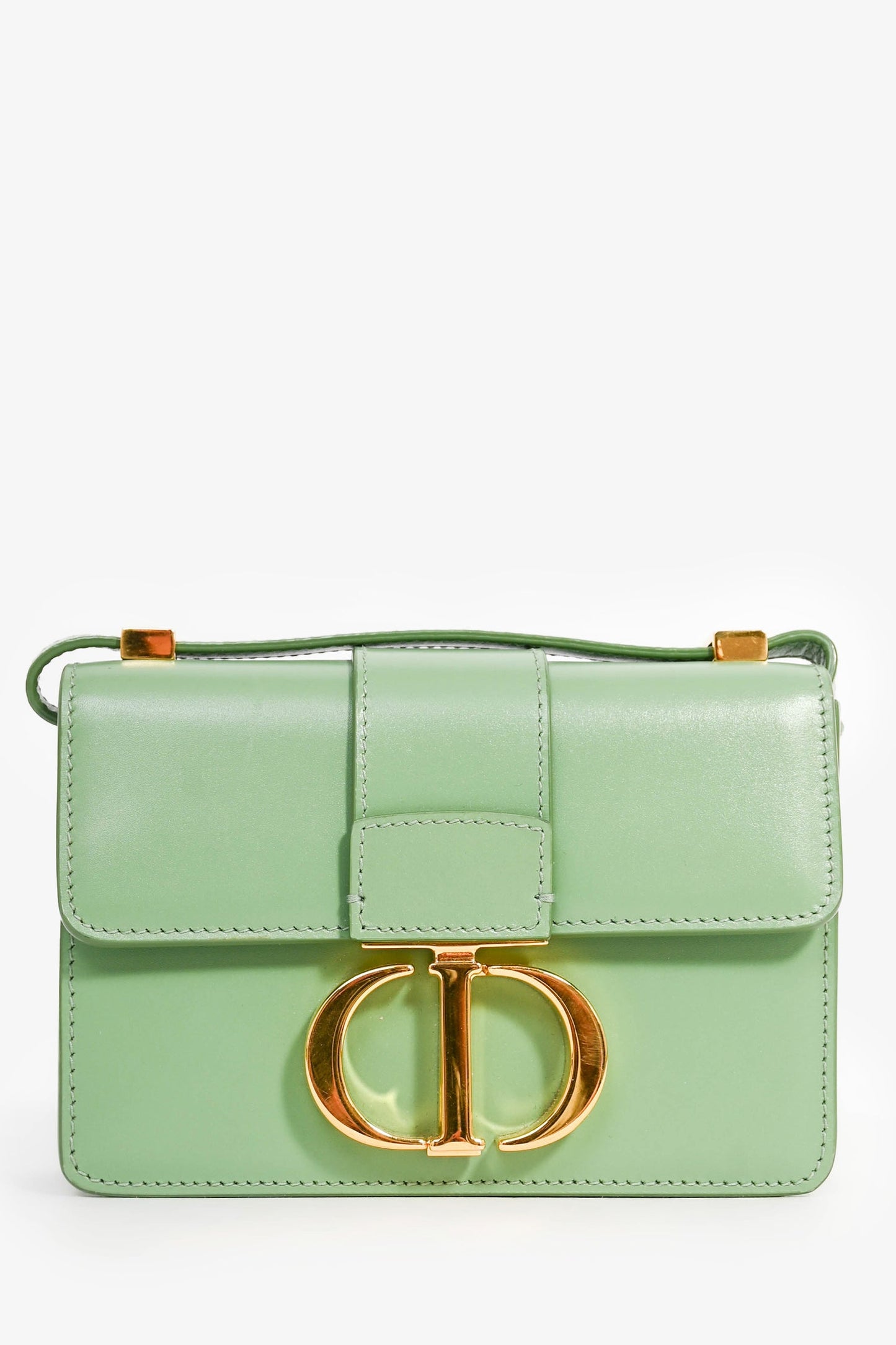 Christian Dior 2020 Green '30 Montaigne' Micro Crossbody