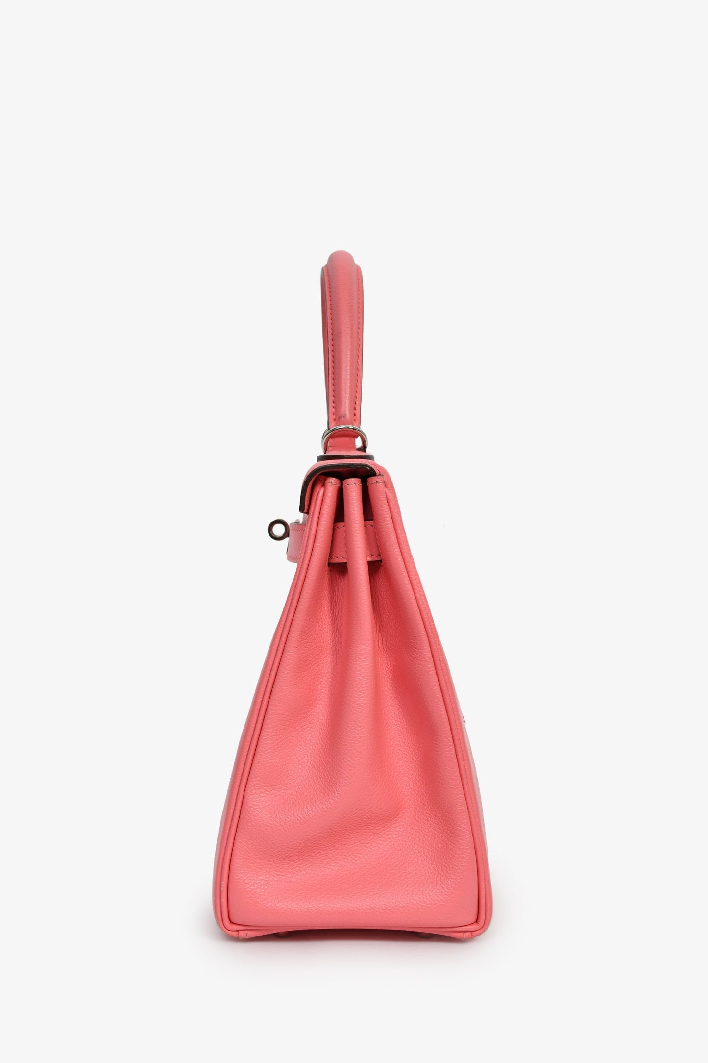 Hermès 2020 Rose D'Ete Evercolour Leather Verso Chevre Kelly Retourne 28