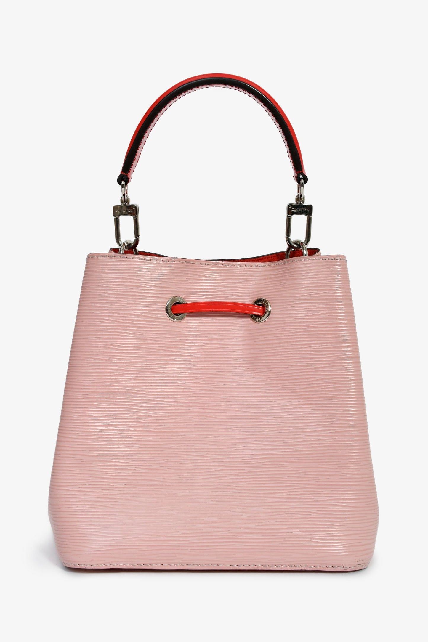 Louis Vuitton Pink/Red Epi Leather NeoNoe BB Top Handle With Strap
