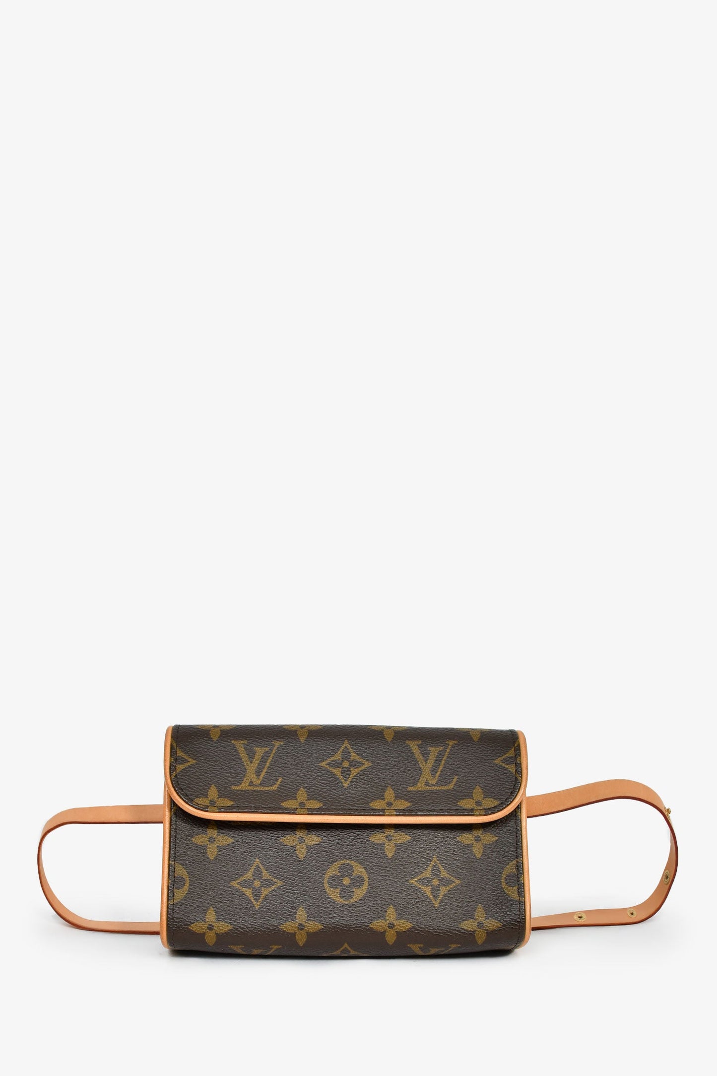 Louis Vuitton 2004 Monogram Canvas Pochette Florentine Belt Bag Size XS