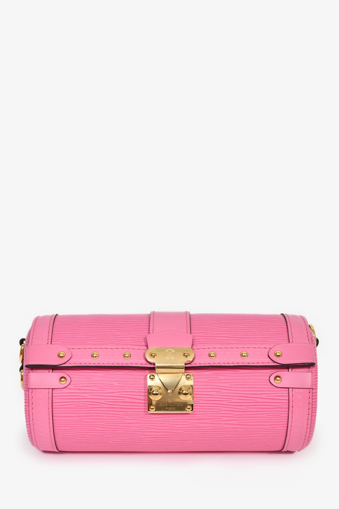 Louis Vuitton Pink Epi Leather Papillon Trunk