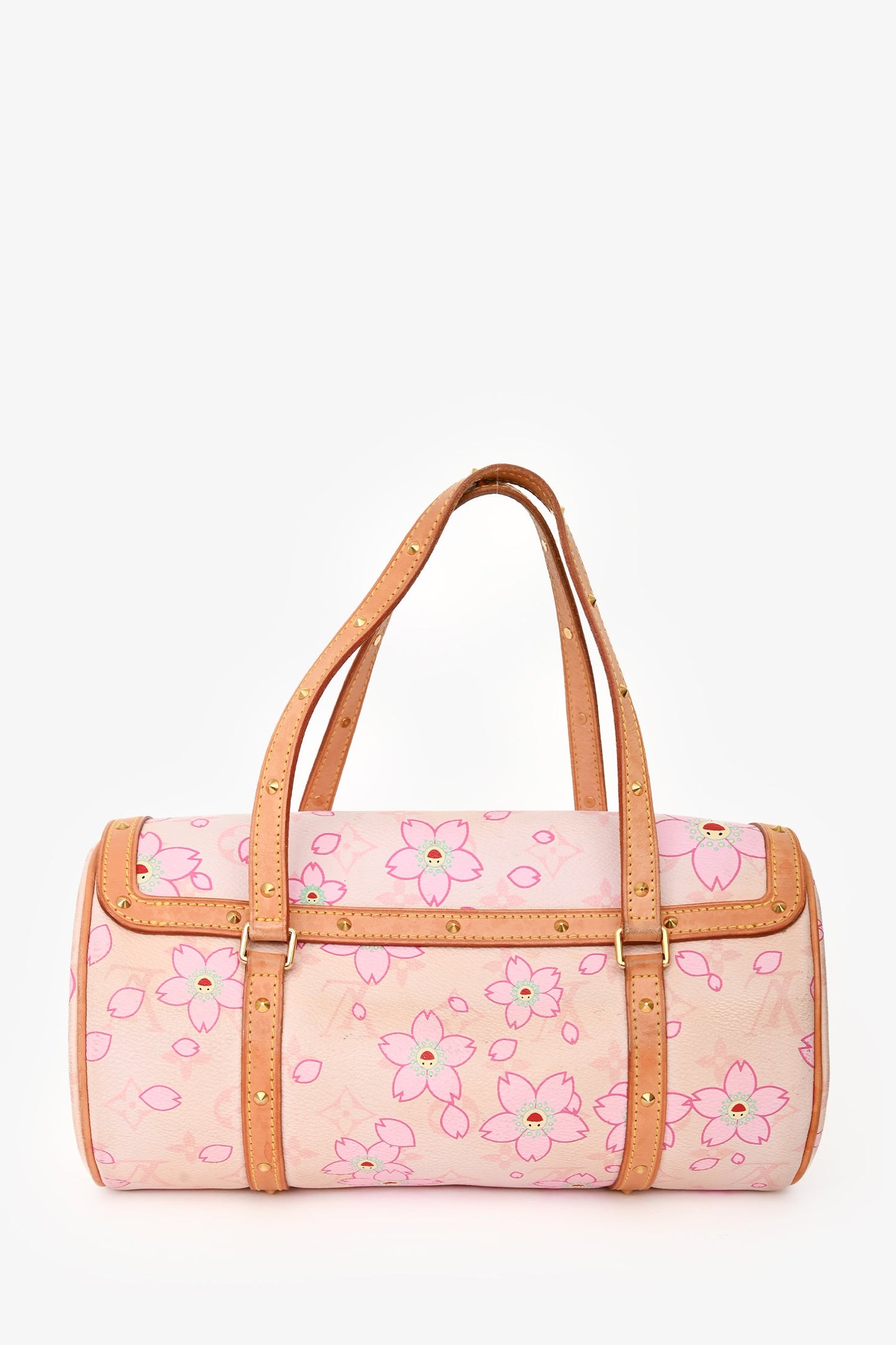 Louis Vuitton x Takashi Murakami 2003 Pink Monogram Cherry Blossom 'Papillon' 28