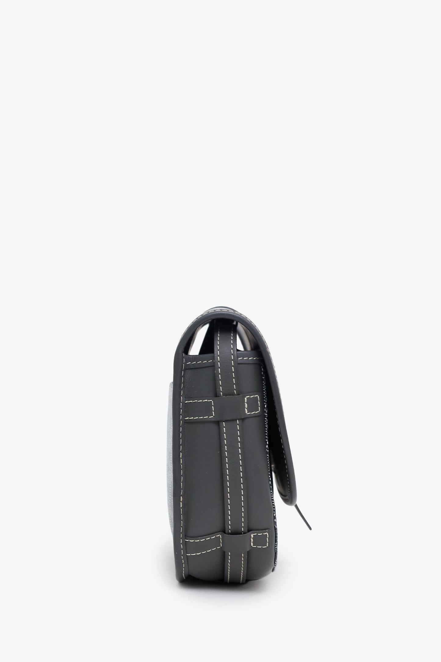 Goyard Grey Goyardine Belvedere II PM Messenger Bag