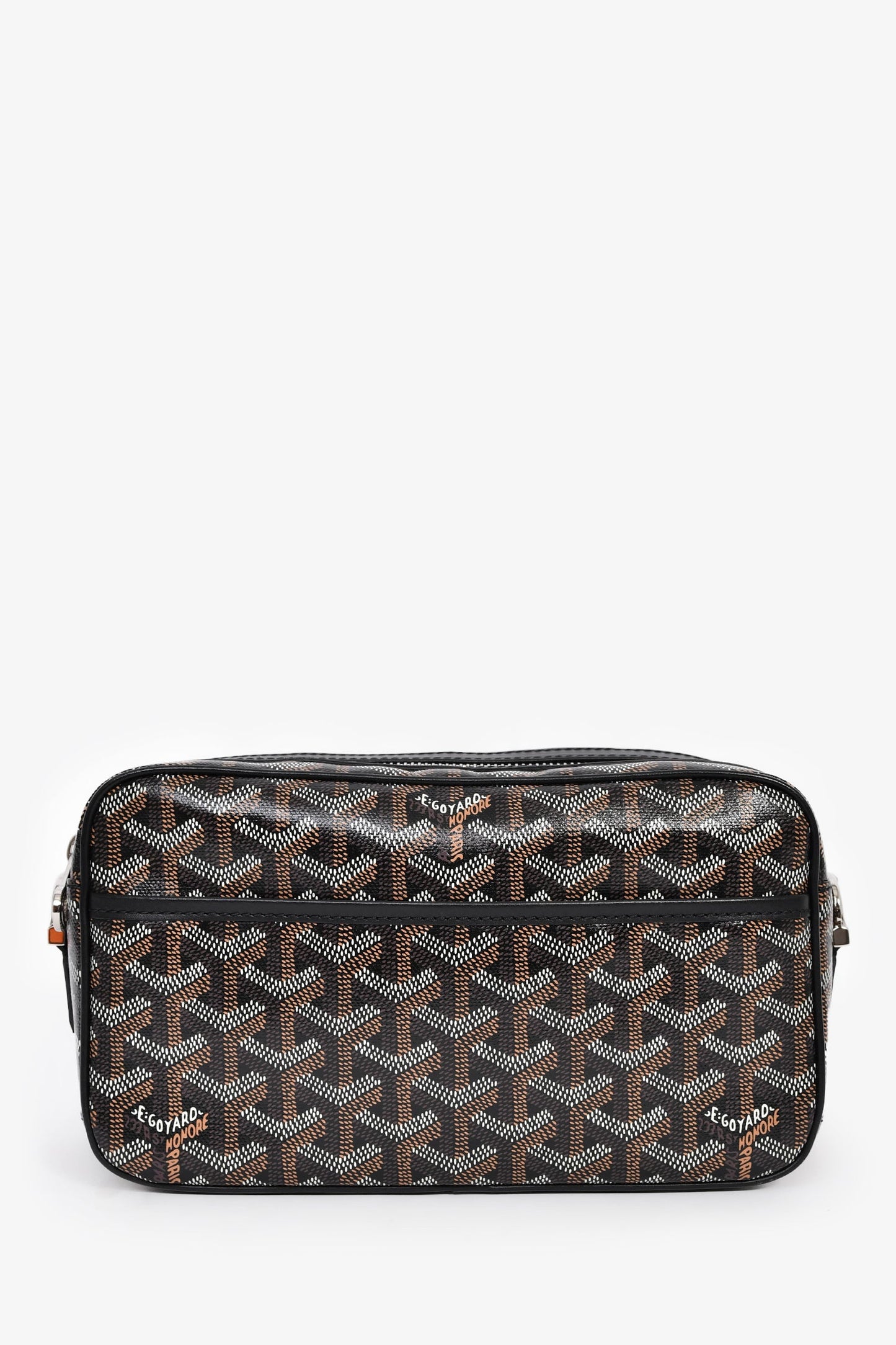 Goyard Black Goyardine Canvas Cap-Vert PM Crossbody Bag