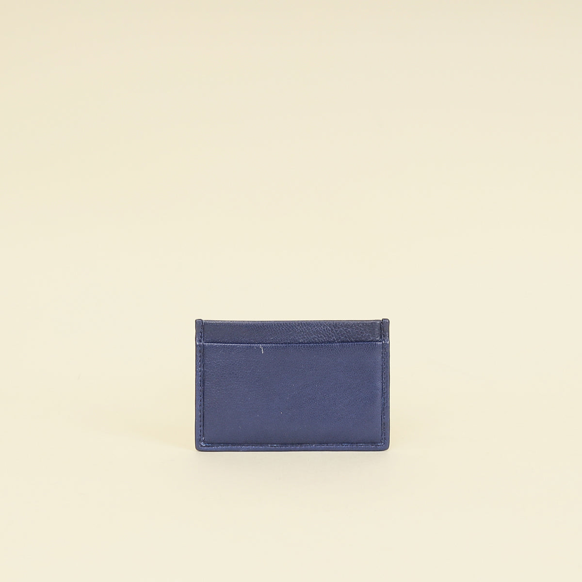 Miu Miu Navy Matelassé Card Holder