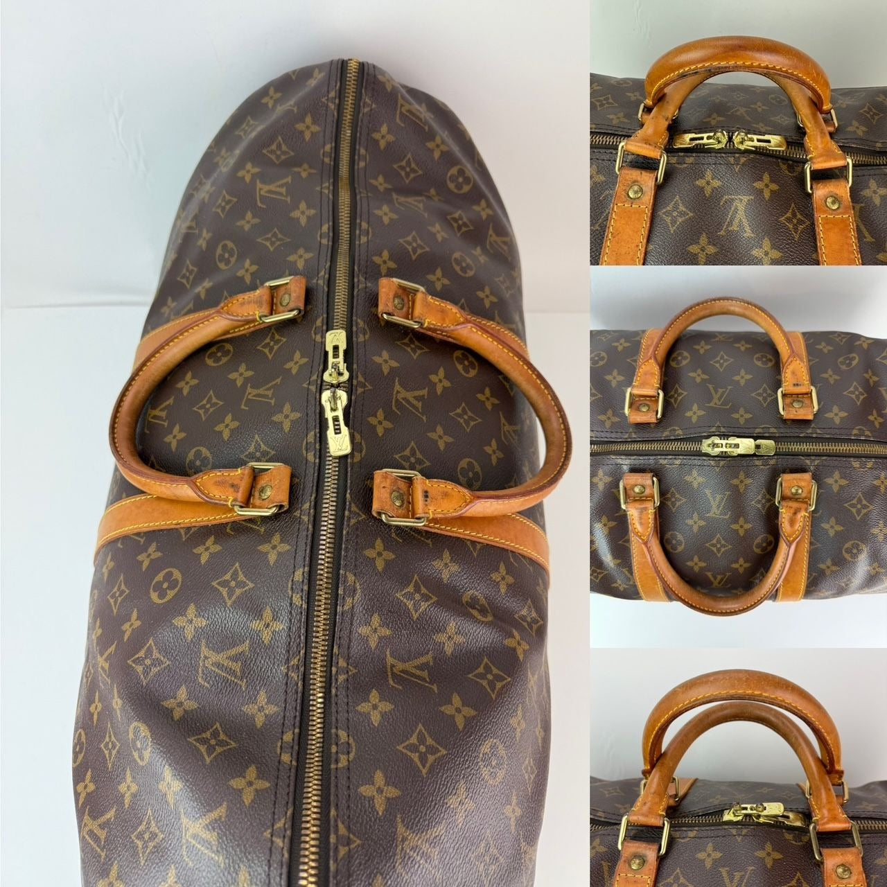 Louis Vuitton Keepall 55 Monogram Duffle Bag