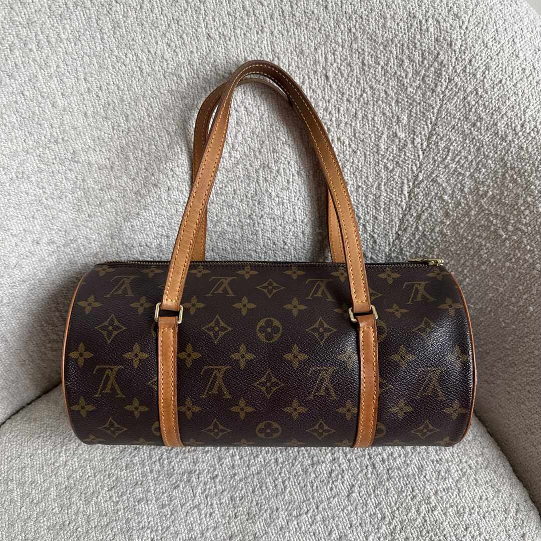 2002 Louis Vuitton Monogram Papillon 30 Handbag