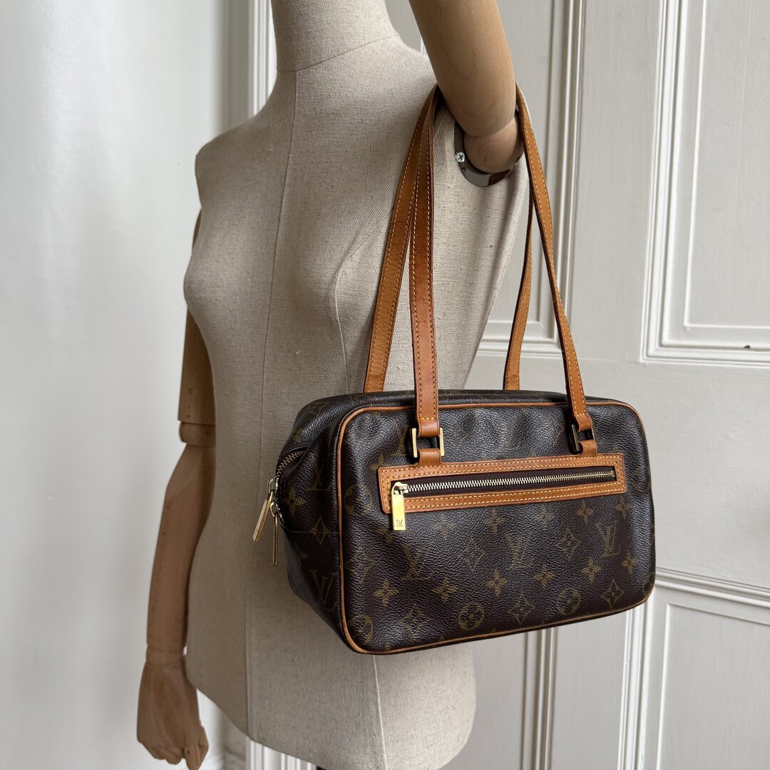 Louis Vuitton Monogram Cite MM Shoulder Bag