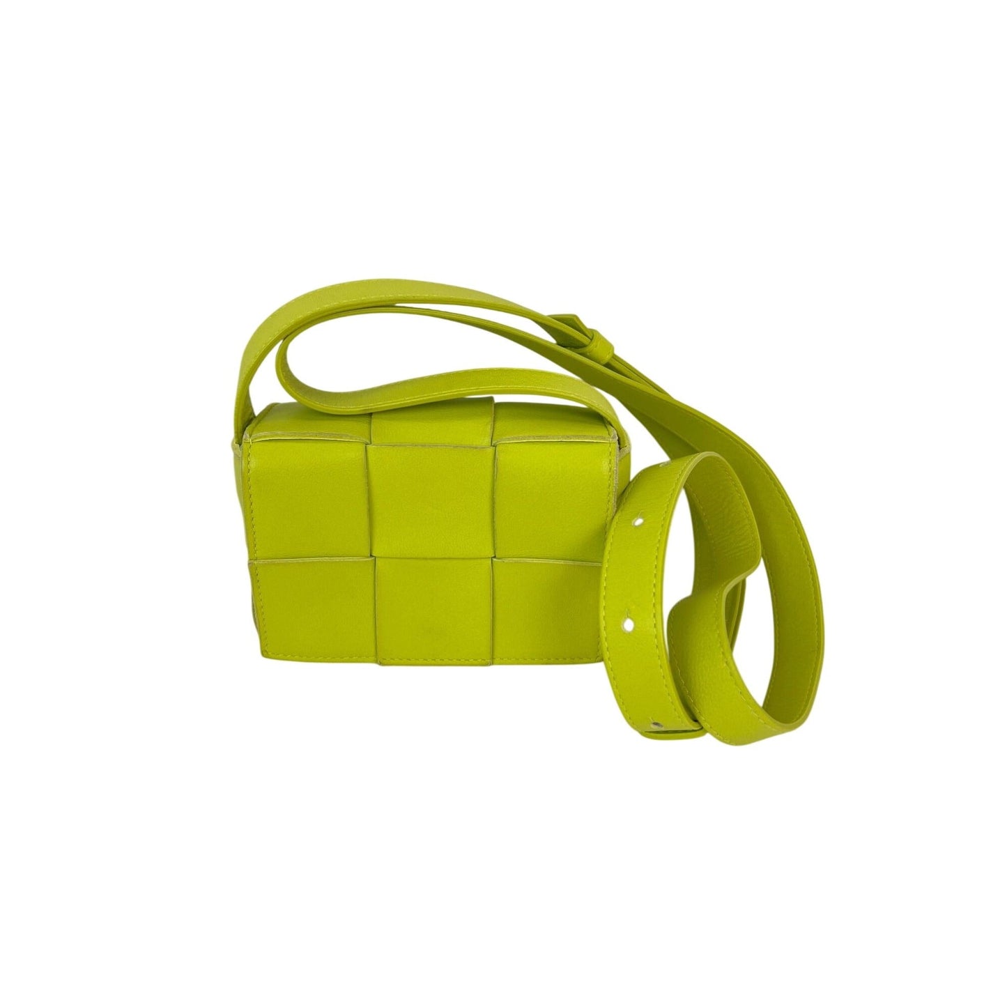 Bottega Veneta Intrecciato Mini Cassette Lambskin Crossbody