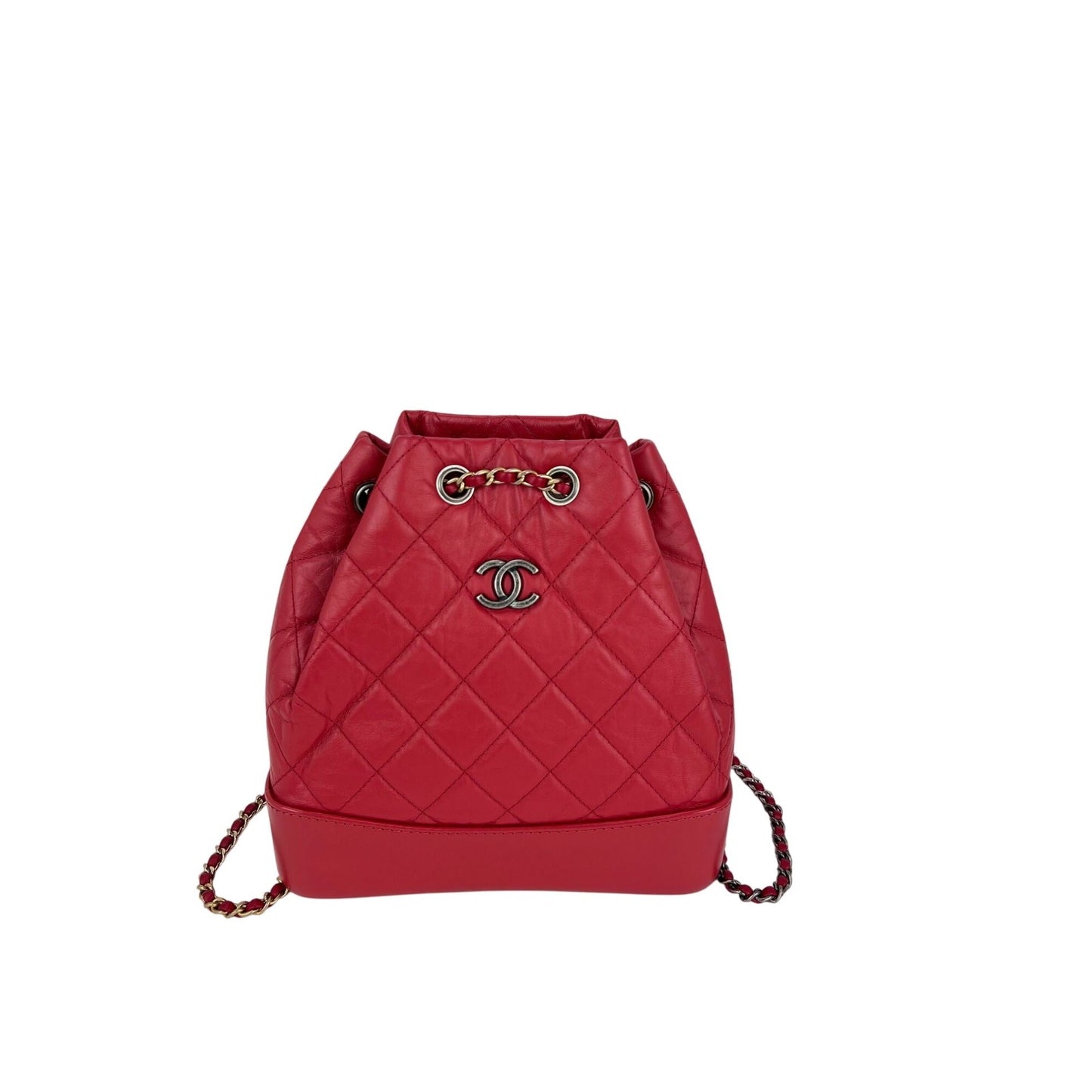 Chanel Quilted Calfskin Small Gabrielle Backpack