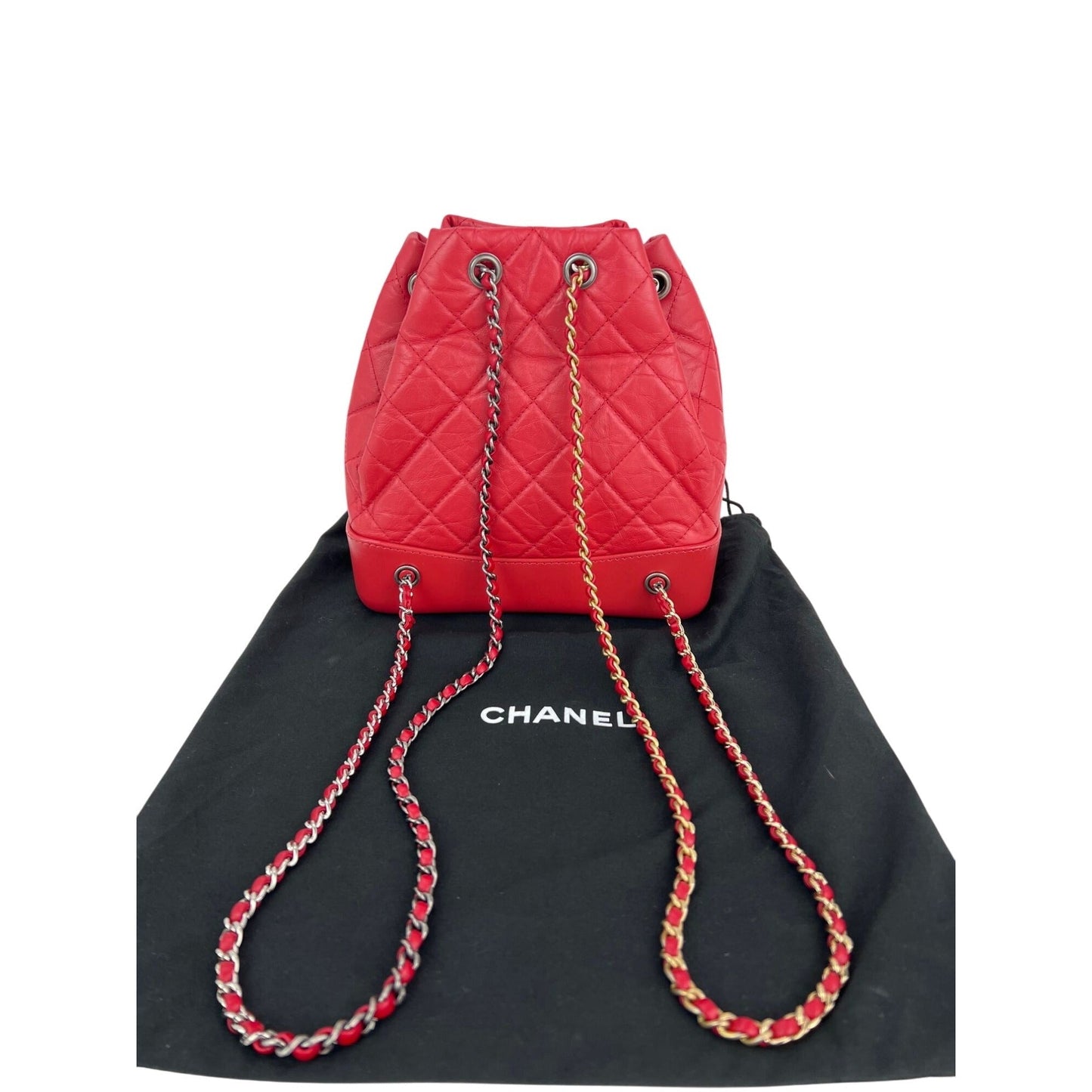 Chanel Quilted Calfskin Small Gabrielle Backpack