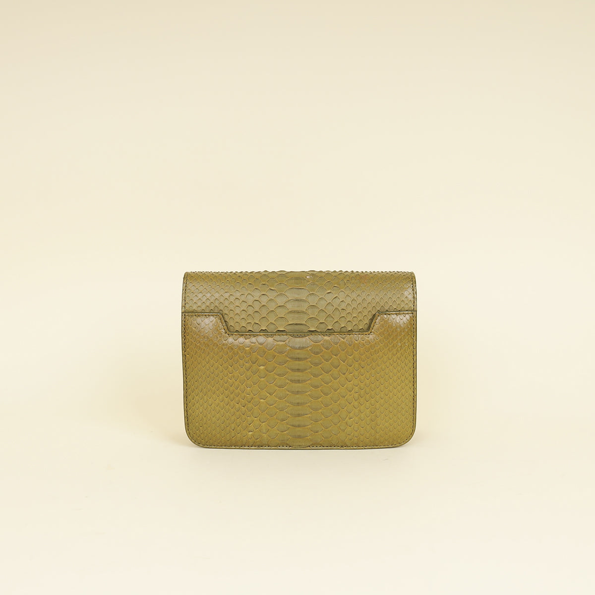Tom Ford Olive Natalia Python Medium Shoulder Bag