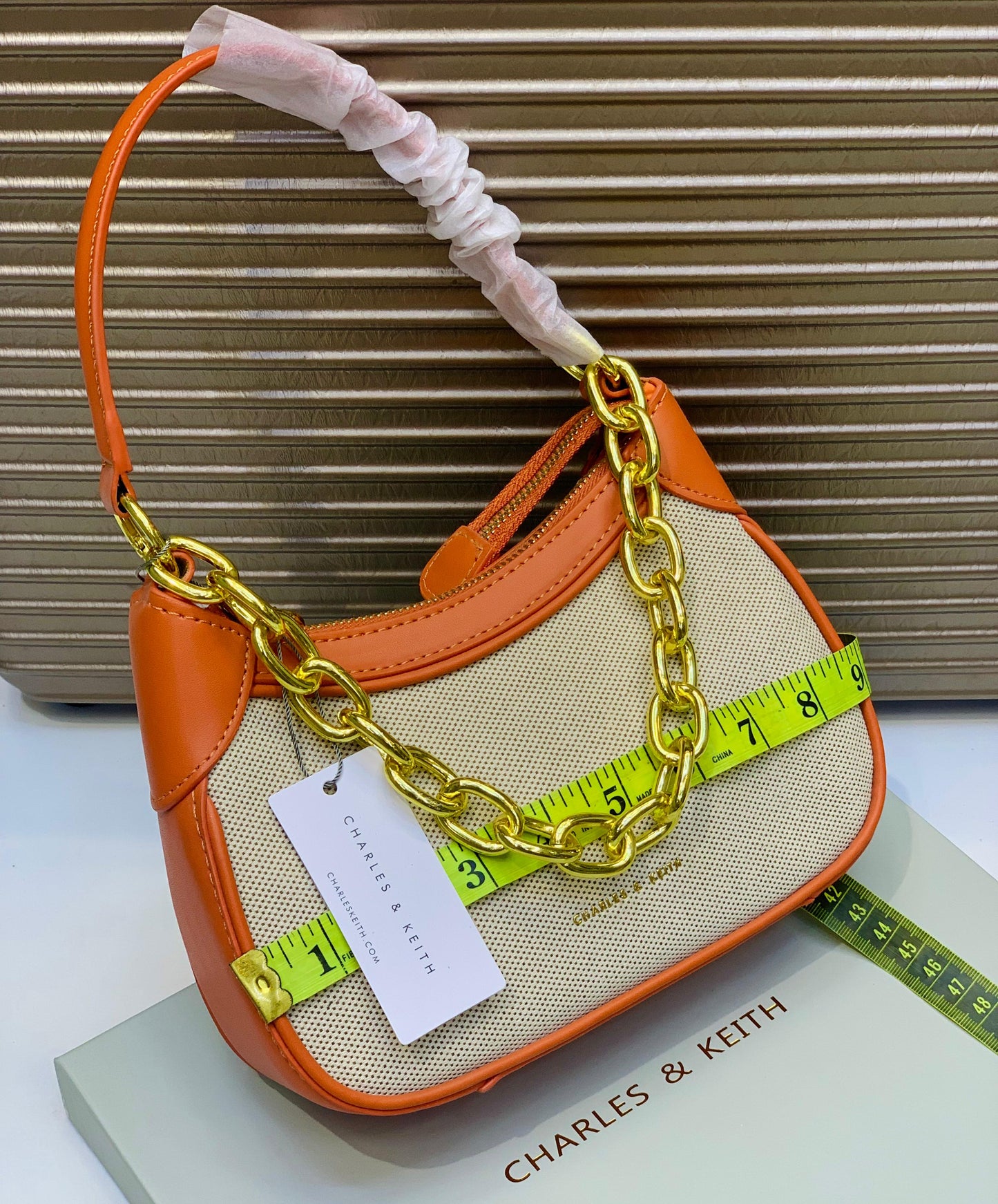C-H-A-R-L-E-S & K-E-I-T-H New Design – Official Model Women Bag | (White)