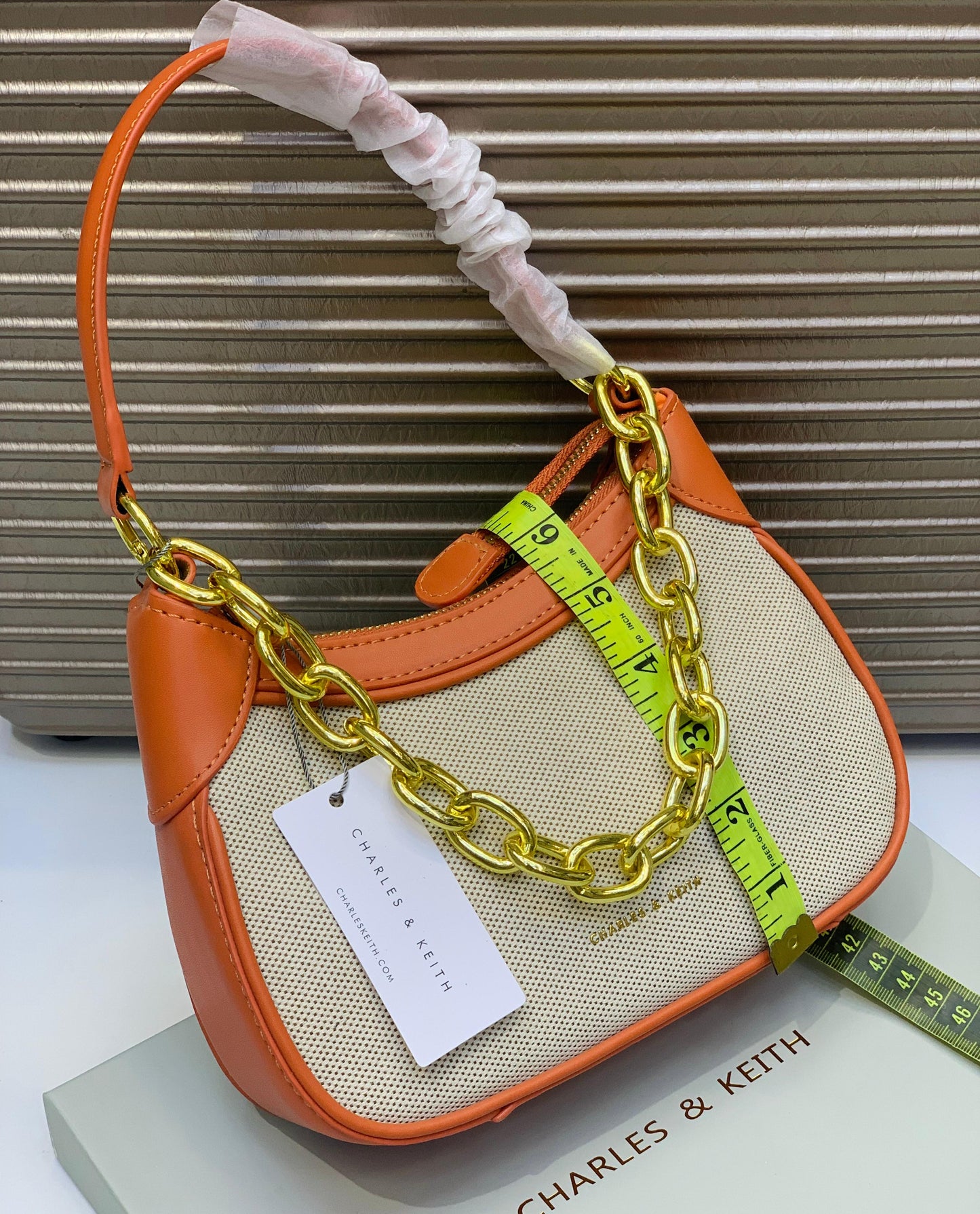 C-H-A-R-L-E-S & K-E-I-T-H New Design – Official Model Women Bag | (White)