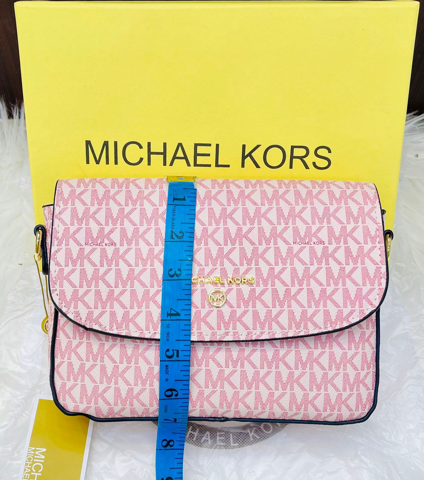 MK M-I-C-H-A-E-L K-O-R-S Style Premium Women Bag – Luxury Edition | Complete Box Set (Brown)