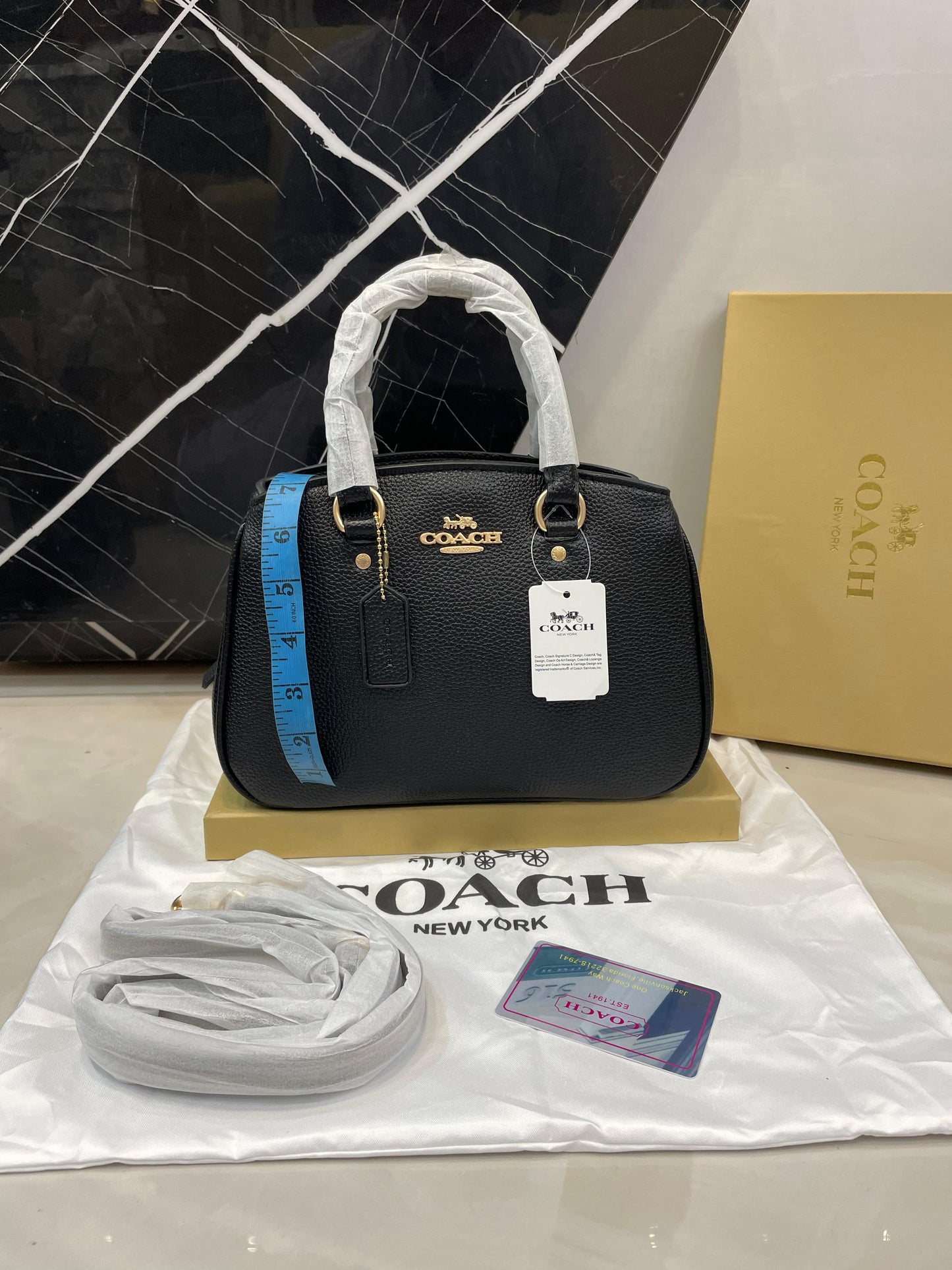 C-O-A-C-H Luxury Crossbody Women Bag – Master Class Edition | (Coffee Brown)