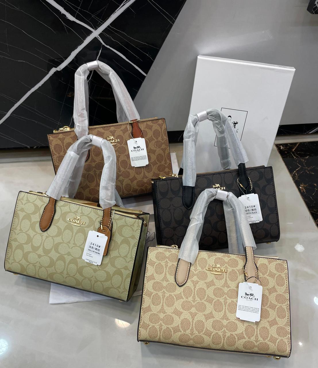 C-O-A-C-H Small Tote & Crossbody Women Bag – Master Class Edition (Cream/Beige)