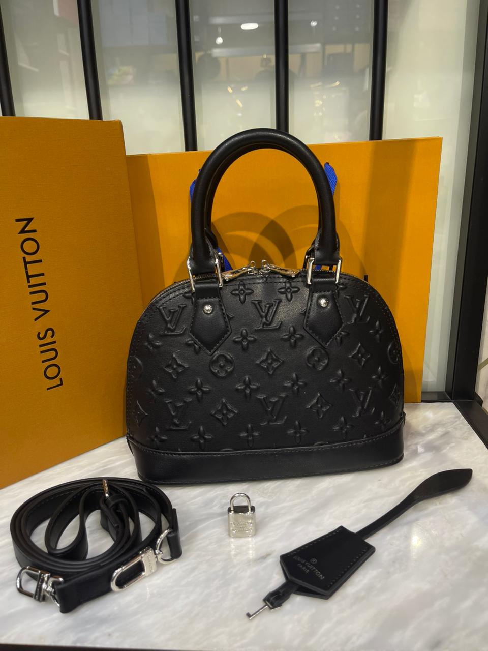 L-O-U-I-S V-U-I-T-T-O-N Alma Women Bag – Exclusive Edition (Black)