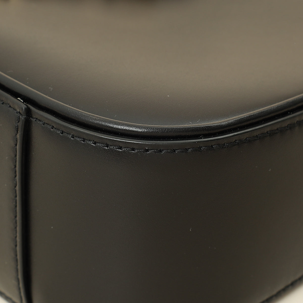 YSL Black LE 5 À 7 Smooth Hobo Bag