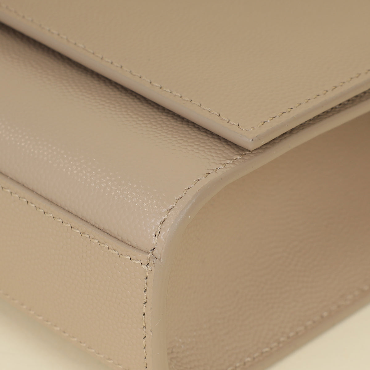 YSL Beige Monogram Kate Medium Shoulder Bag