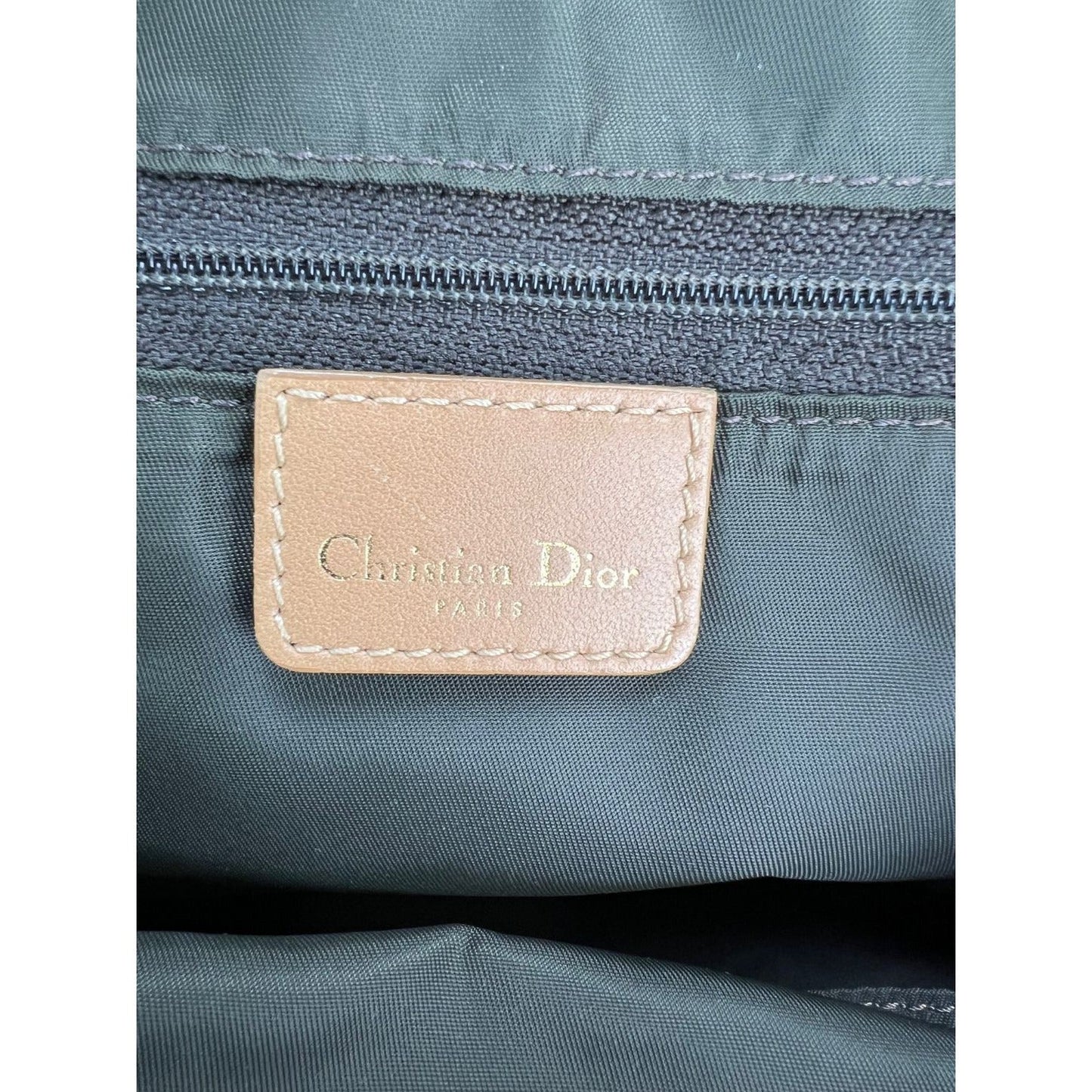 Christian Dior Vintage Trotter Diorissimo Medium Boston Bag
