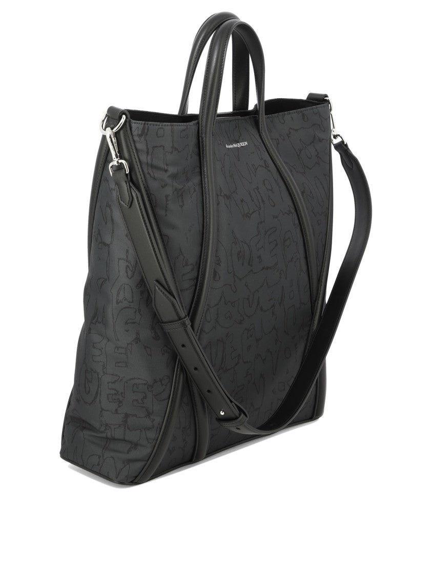 Alexander Mcqueen Sleek Black Shoulder Bag