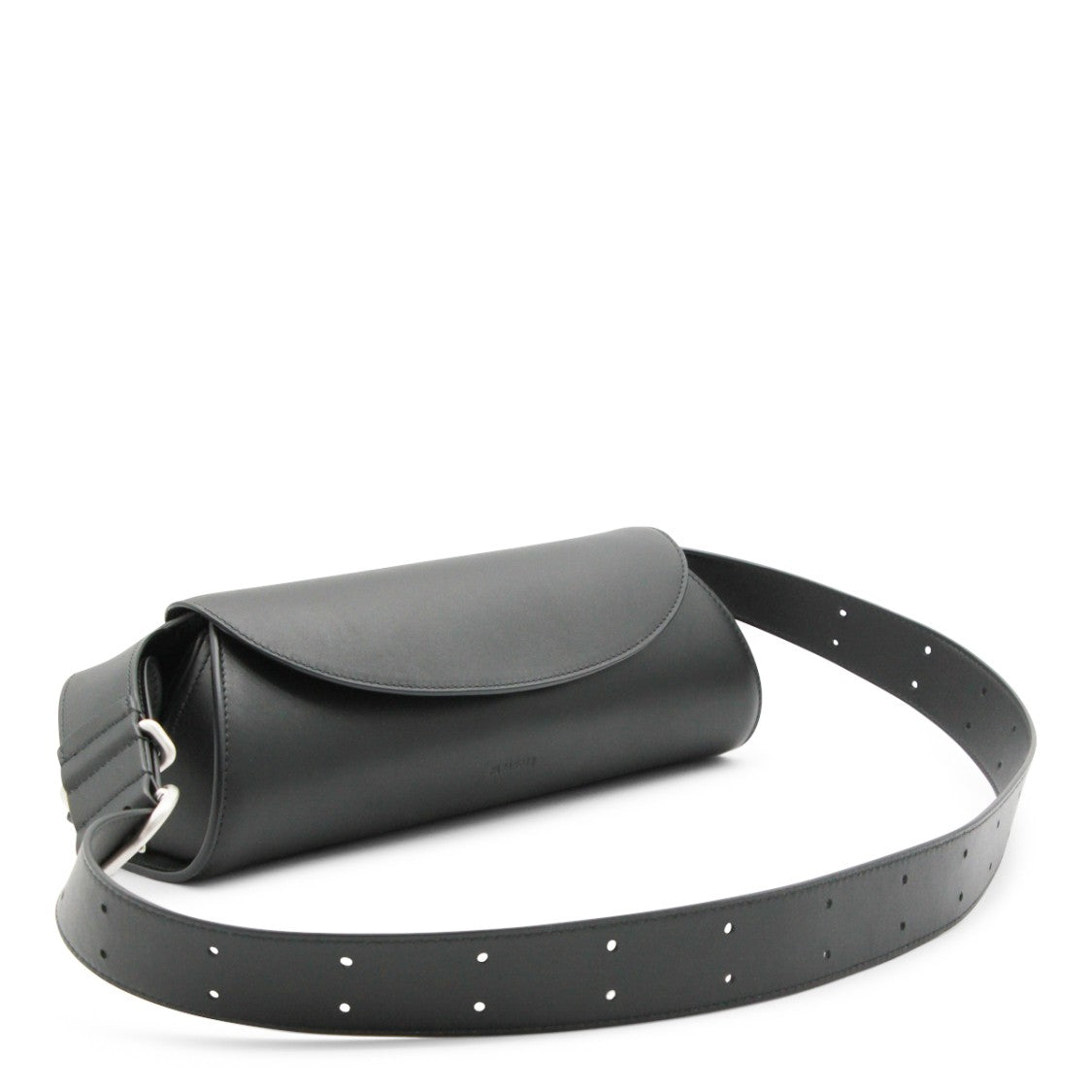Jil Sander Black Cannolo Sm Shoulder Bag