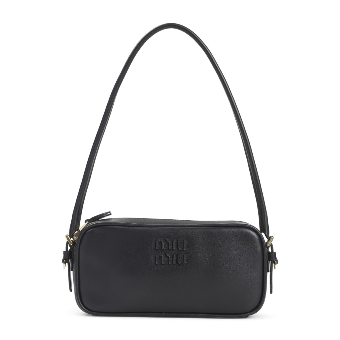 Miu Miu Black Calf Leather Clutch