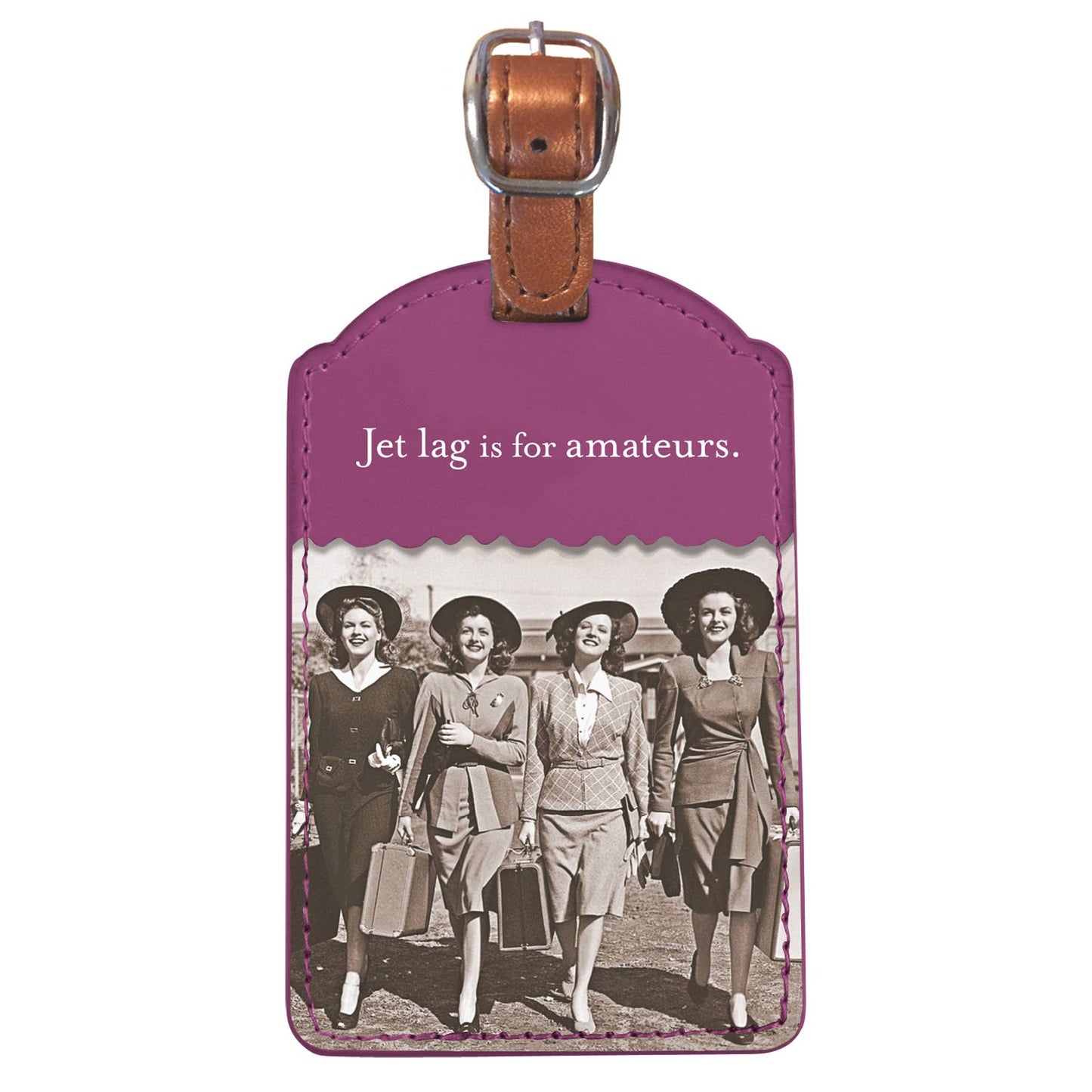 Jet Lag Is For Amateurs Luggage Tag