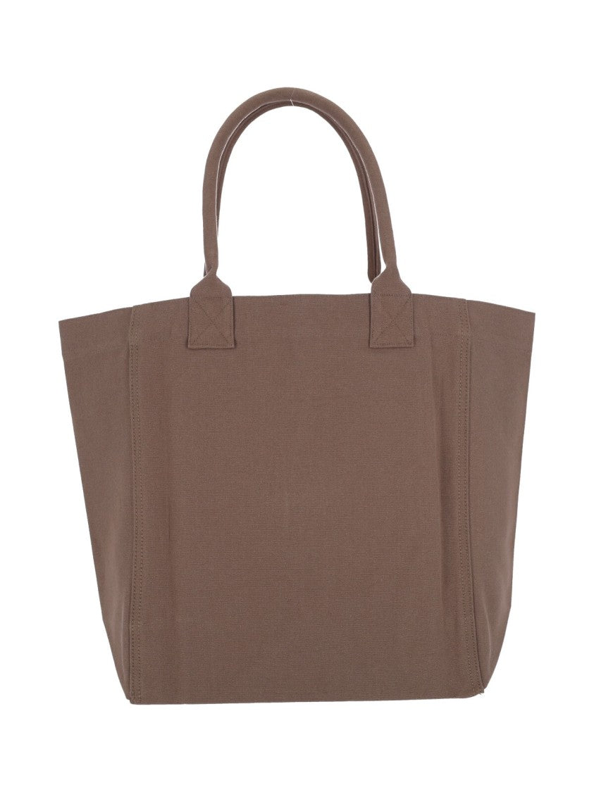 Isabel Marant Yenky Tote Bag With Logo Embroidery