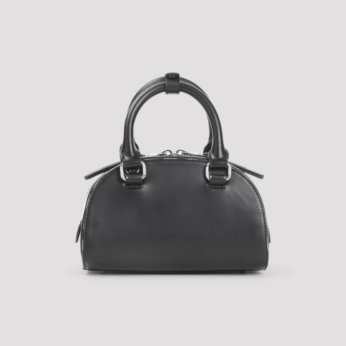 Diesel Black 1Dr Dome Crossbody Bag