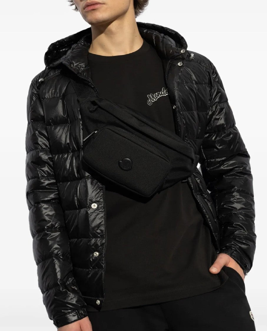 Moncler Compact Black Belt Bag