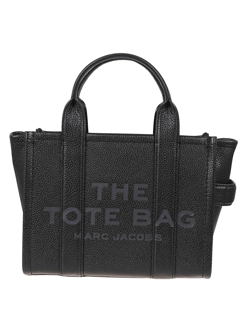 Marc Jacobs Structured Tote Bag With Pebbled Leather