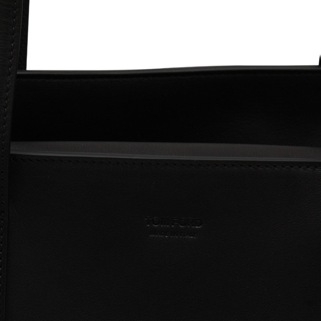 Tom Ford Structured Black Tote Bag