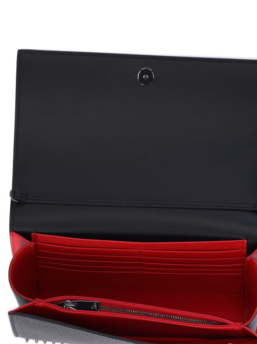 Christian Louboutin Studded Crossbody Bag – Black