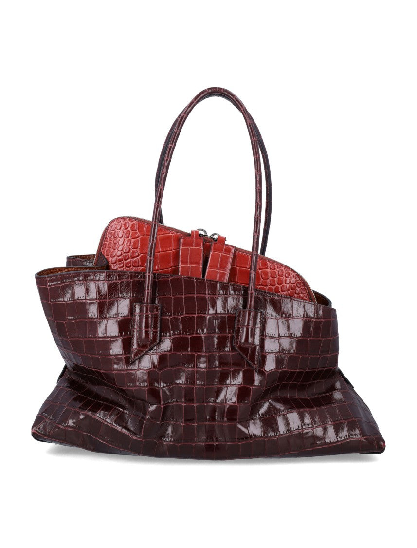 The Attico "La Passeggiata Medium" Top Handle