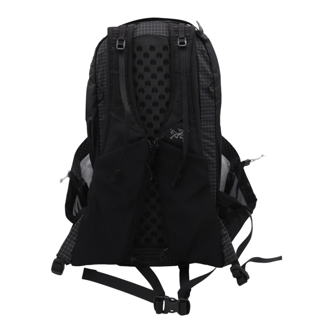 Arc'teryx Black Backpack With Multi-Compartment Design And Logo